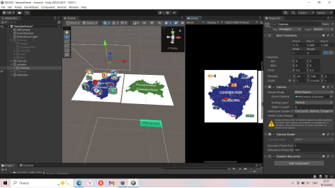 Интерфейс Unity
