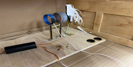 Тестовый макет ионного двигателя