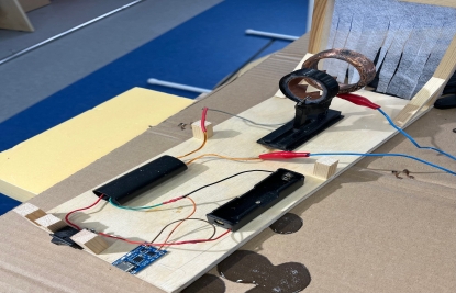 Тестовый макет ионного двигателя