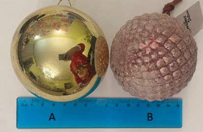 Экспериментальные образцы — имитаторы: А) Гладкая поверхность; В) Фасеточная поверхность