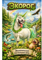Макет упаковки и «рубашки» карт игры «Экорог»