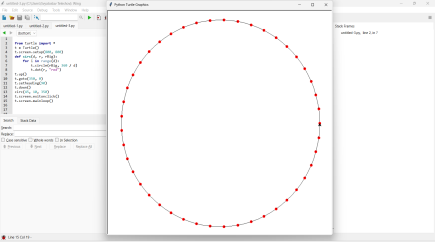 Круг с заданным количеством точек