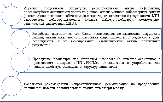 Этапы проведения исследования