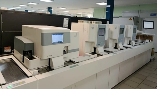 Роботизированная линия гематологических анализаторов