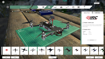 Симулятор сборки дронов в Liftoff: FPV DroneRacing
