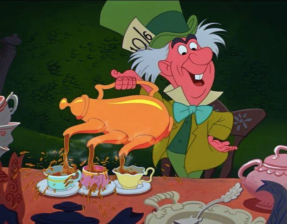 Анимационная версия Шляпника, Персонажа Л. Кэрролла, студии Disney 1951 г.